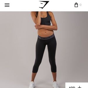 GYMSHARK Flex Cropped Leggings